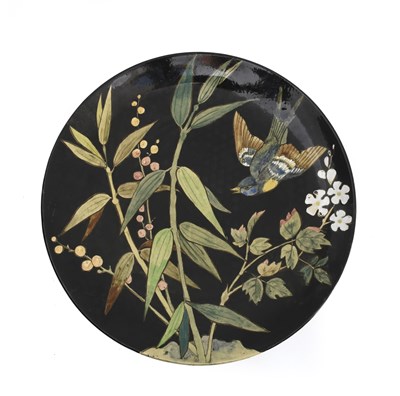 Lot 64 - An Aesthetic Movement wall charger by the...