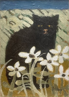 Lot 425 - Mary Fedden R.A. (British, 1915-2012), Cat in...