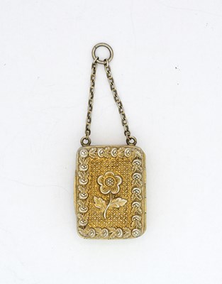 Lot 32 - A George IV silver-gilt vinaigrette, 'The Rose...