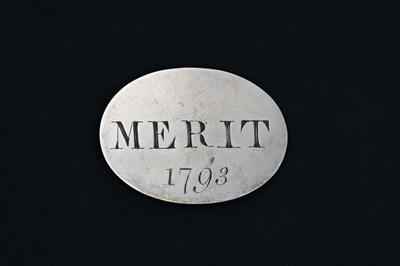 Lot 297 - An eighteenth-century silver-coloured metal...
