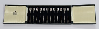 Lot 53 - Garrard & Co. Ltd., a cased set of twelve...