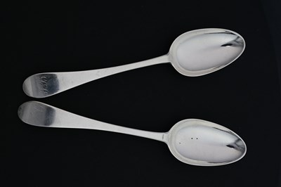 Lot 115 - Scotland, a pair of George III Scottish silver...