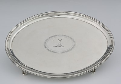 Lot 180 - A George III silver teapot stand, by George...