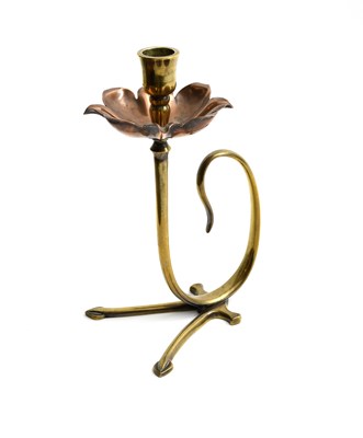 Lot 461 - A rare W.A.S Benson copper and brass...