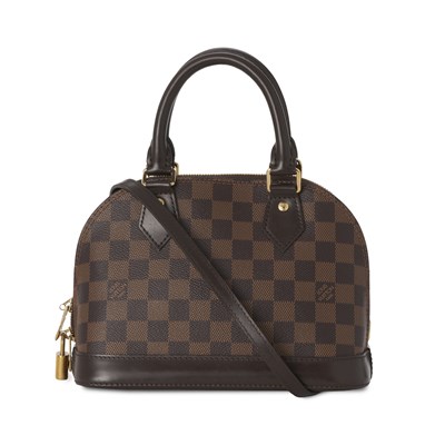 Lot 450 - Louis Vuitton, a damier Alma BB handbag.