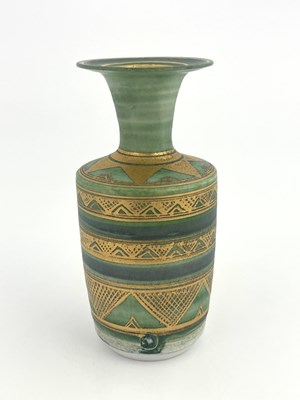 Lot 822 - Mary Rich, a small studio pottery vase