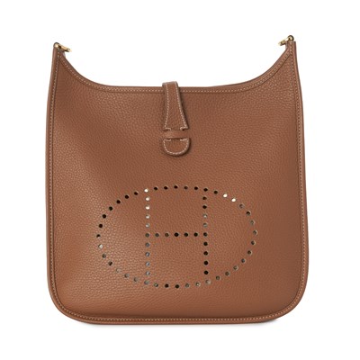 Lot 410 - Hermes, a 2023 Evelyne III PM handbag.
