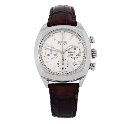 Lot 269 - Tag Heuer, a stainless steel Monza chronograph wrist watch