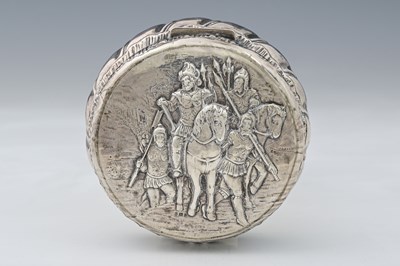 Lot 171 - A late nineteenth-century Continental silver...