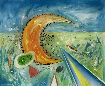 Lot 426 - David Wilde (British, 1913-1974), 'Harvest...