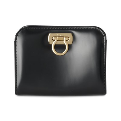 Lot 490 - Salvatore Ferragamo, a small Gancini handbag.