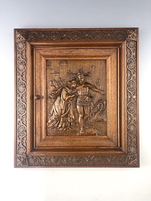 Lot 603 - A late 19th Century Black Forest wall-mounted...