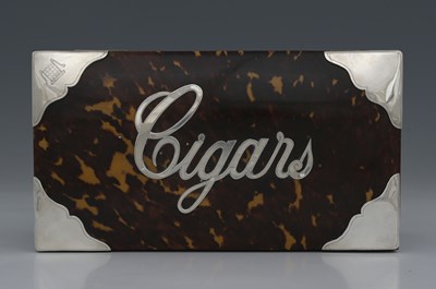 Lot 260 - An early twentieth-century tortoiseshell and...