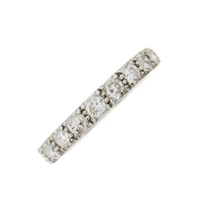 Lot 164 - A brilliant-cut diamond full eternity ring