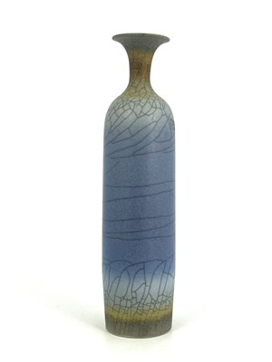 Lot 836 - David White (1934-2011), a porcelain bottle...