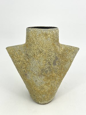 Lot 848 - Chris Carter (b.1945), a stoneware vase,...