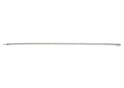 Lot 122 - A brilliant-cut diamond line bracelet
