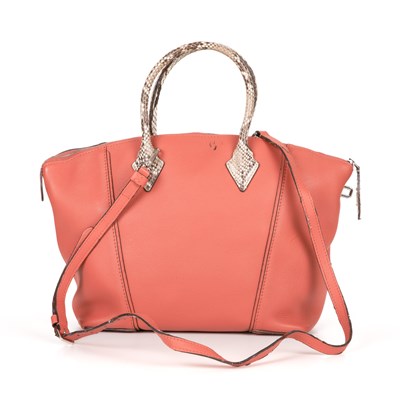Lot 413 - Louis Vuitton, a Python Lockit PM handbag,...
