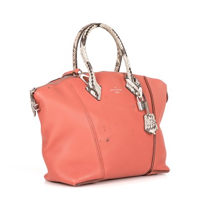 Lot 413 - Louis Vuitton, a Python Lockit PM handbag,...
