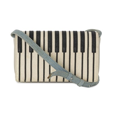 Lot 493 - Stella McCartney Kids, a novelty Piano flap handbag.