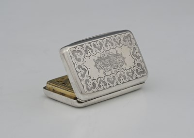 Lot 31 - A Victorian silver vinaigrette, by George...