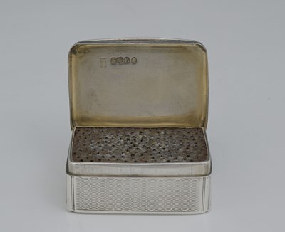 Lot 73 - A George III silver nutmeg grater, by Thomas...