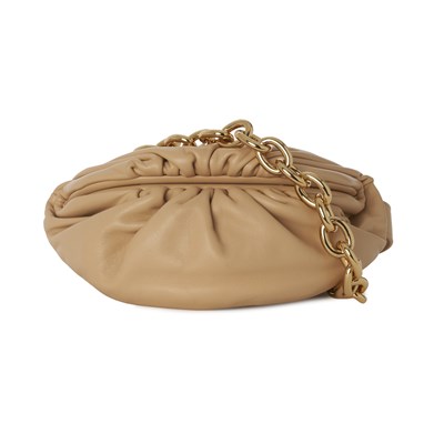 Lot 297 - Bottega Veneta, a ruched Pouch crossbody bag.