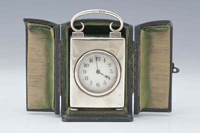 Lot 209 - A Victorian silver miniature carriage...