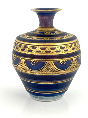 Lot 820 - Mary Rich, a small studio pottery vase