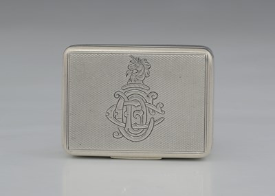 Lot 68 - Louis Dee, a Victorian silver double-hinged...