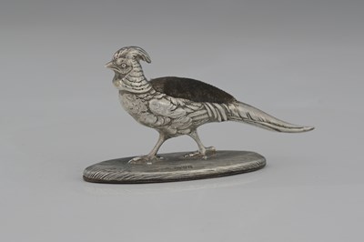 Lot 80 - An Edwardian silver novelty pin cushion, by...