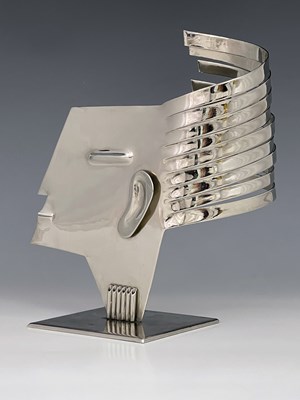 Lot 730 - Kal Hagenauer, an Art Deco nickel plated...