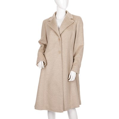 Lot 422 - Max Mara, a virgin wool knee-length coat,...