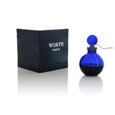 Lot 105 - Rene Lalique for Worth, a Dans La Nuit 5 blue...