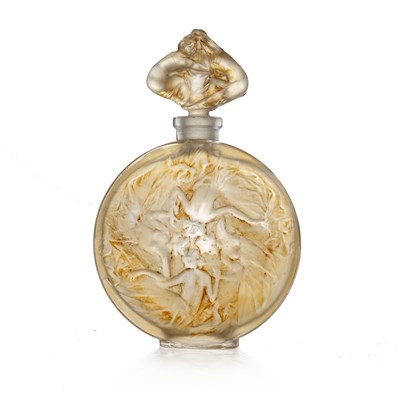 Lot 93 - Rene Lalique, a Rosace Figuines glass perfume...