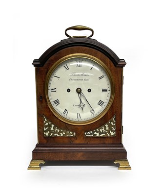 Lot 645 - David Morice, London, a Regency bracket clock,...