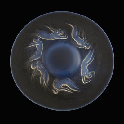 Lot 51 - Rene Lalique, an Ondines opalescent glass...