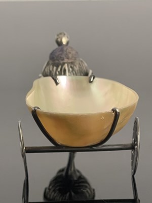 Lot 54 - A George V silver novelty pin cushion modelled...