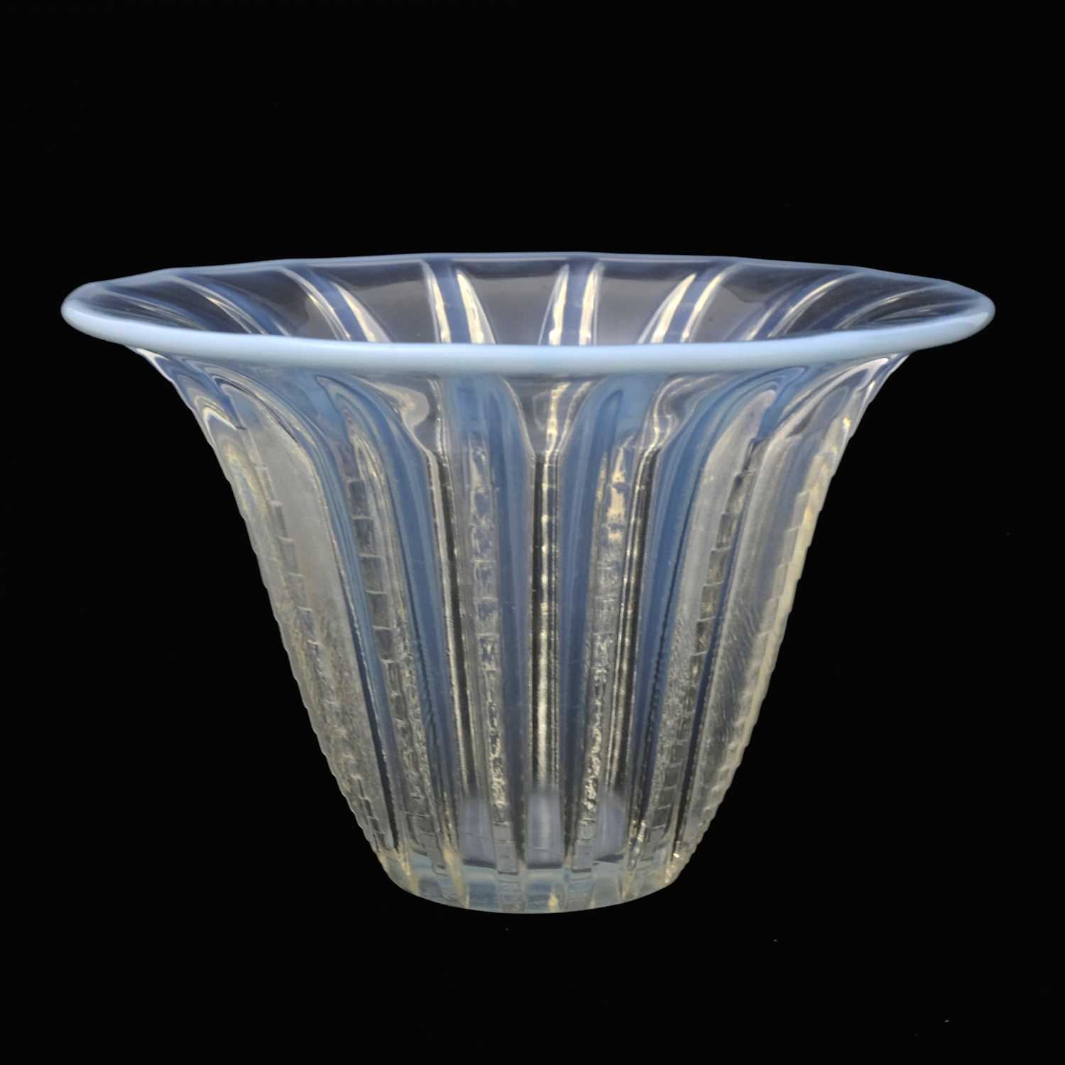 Lot 56 - Rene Lalique, a Chamonix variation opalescent...