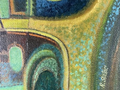 Lot 393 - Richard Slater (British, 1927), an exotic...