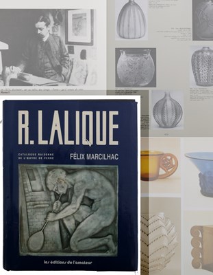 Lot 1 - Marcilhac, M. 1987, Rene Lalique, Catalogue...