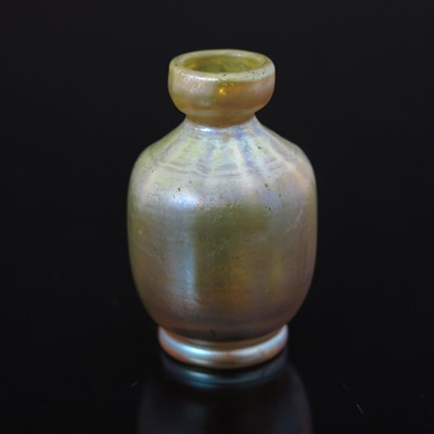 Lot 504 - Louis Comfort Tiffany, a miniature Favrile...