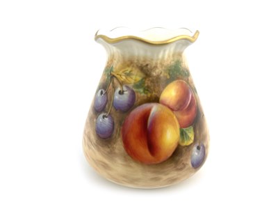 Lot 949 - Frank Roberts for Royal Worcester, a fruit...