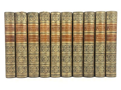 Lot 263 - Leather Bindings, Edgeworth, Maria,...