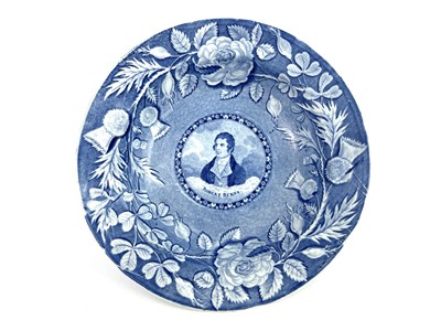 Lot 1024 - An early 19th century Scottish blue and white...