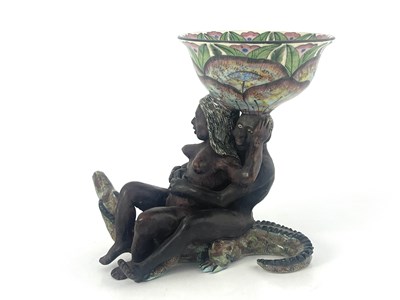 Lot 877 - Virginia Xaba for Ardmore Pottery, a studio...
