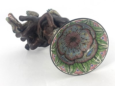 Lot 877 - Virginia Xaba for Ardmore Pottery, a studio...