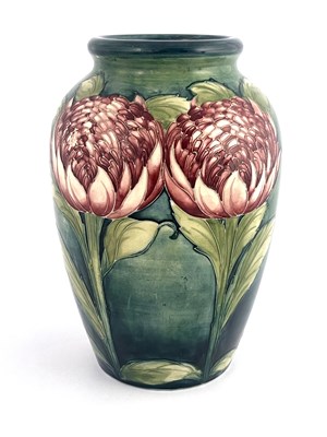 Lot 781 - William Moorcroft, a Waratah vase, circa 1930,...