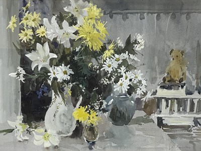 Lot 344 - John Yardley (British, 1933), still life of...