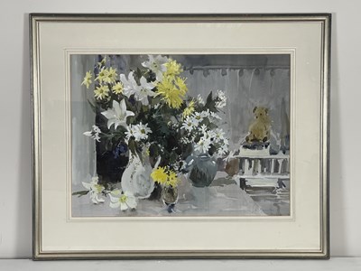 Lot 344 - John Yardley (British, 1933), still life of...